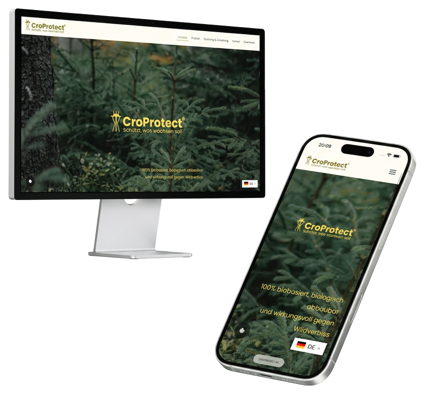 Projektvisualisierung croprotect.eu