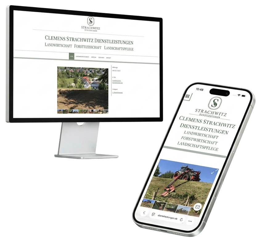 Projektvisualisierung strachwitz-dienstleistungen.de